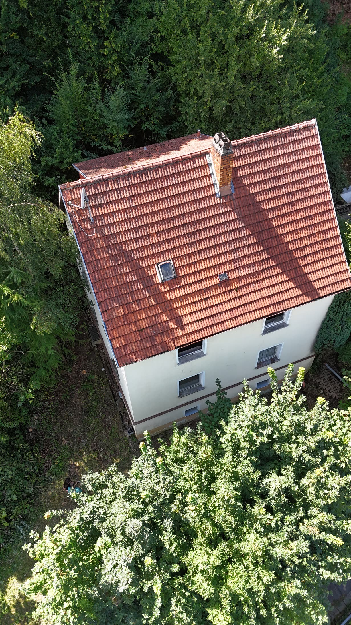 Dach und Umgebung