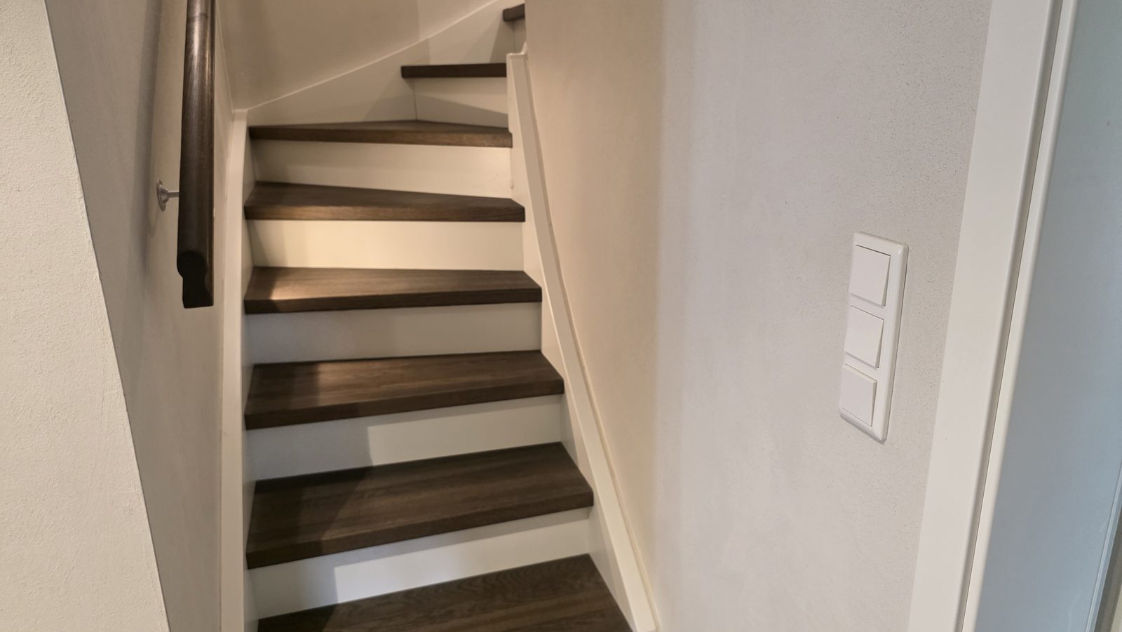 Treppe ins Obergeschoss