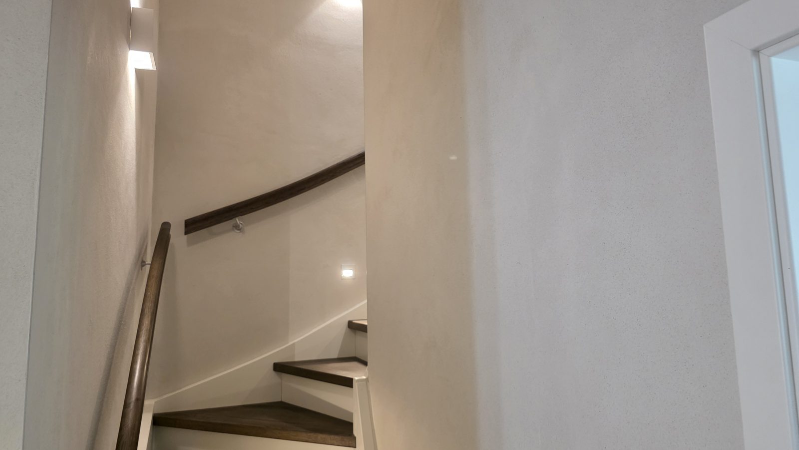 Treppe ins Obergeschoss
